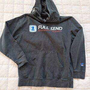 Full Send Teton Gravity Research Black Hoodie